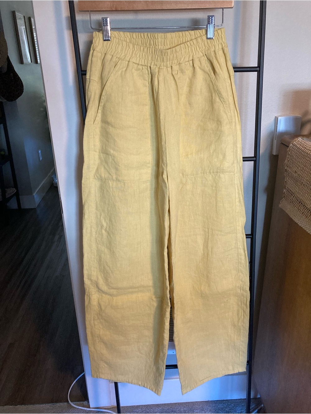 Linenfox Barrel Pants Clarie - Butter